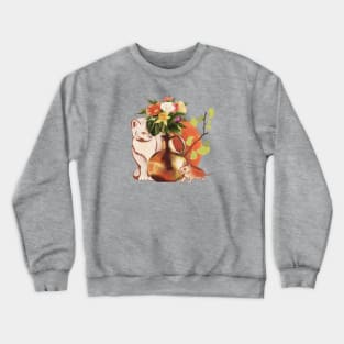 Kitty and mouse Crewneck Sweatshirt